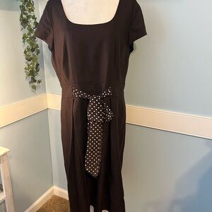 Talbots Chocolate Brown Dress